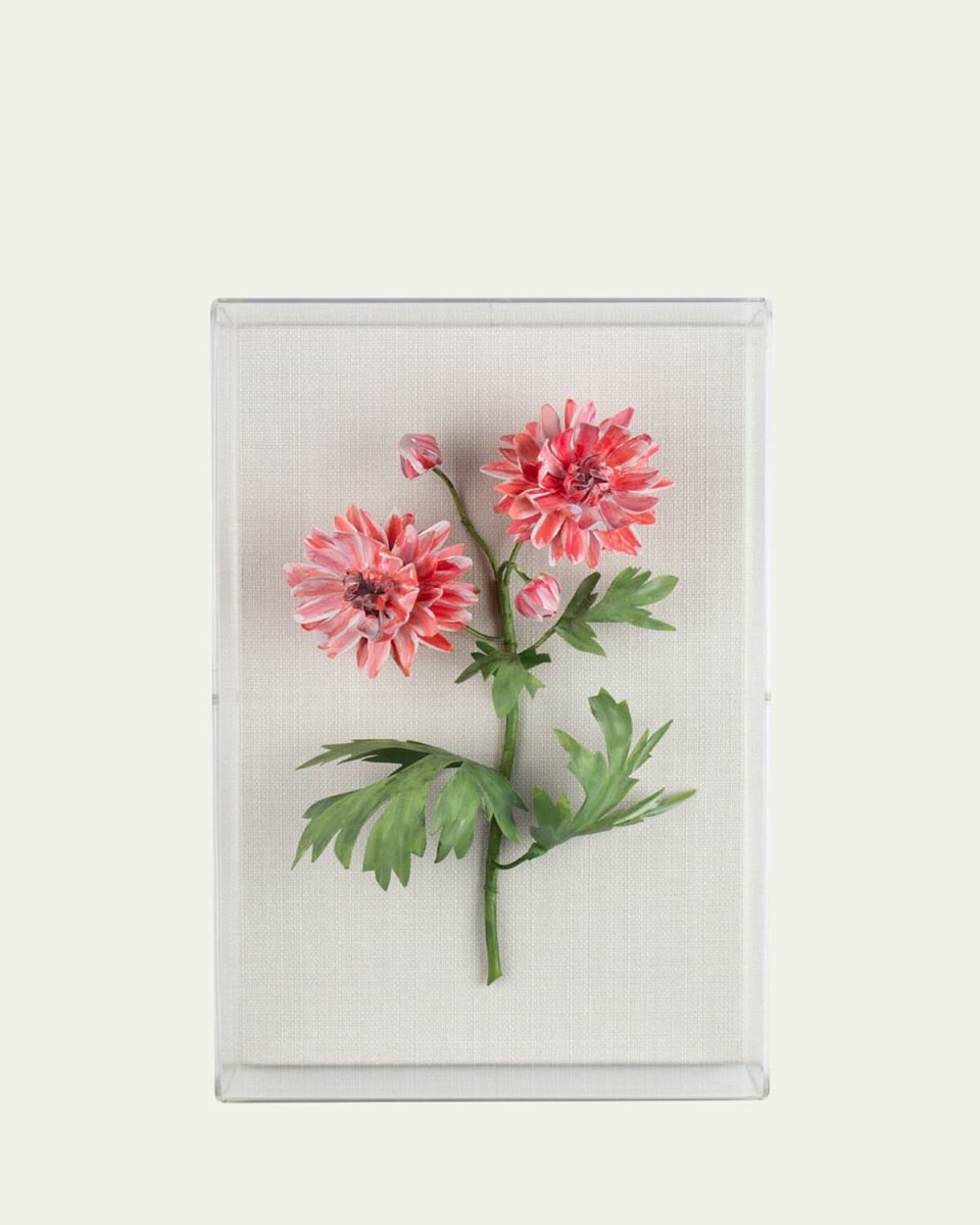 Crysanthemum November Birth Flower Wall Art